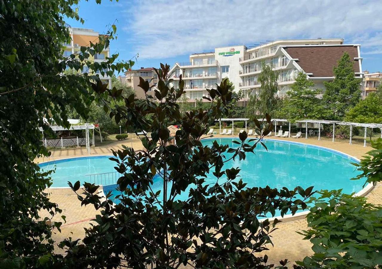 Charis Cozy Family Apart At Sun Village Complex Close To The Beach Sunny Beach Exterior photo
